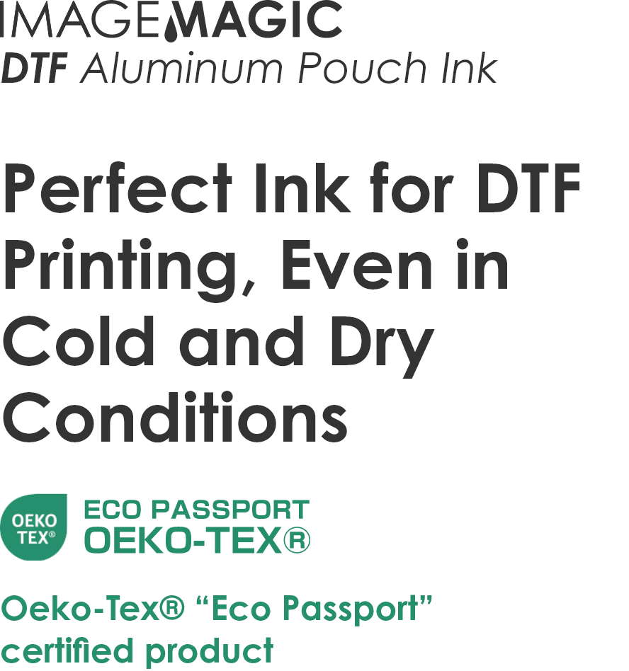 IMAGE MAGIC DTF Aluminum Pouch Ink